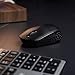 Small Wireless Mouse-Powered by AA 1.5V Batteries (not Included)-for Tablet Computer, PC, chromebook, Black, MKE 399