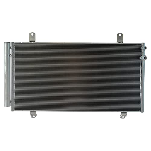 Image of TRQ A /C Condenser and Receiver Drier Assembly Compatible with 13-18 Lexus ES350 13-17 ES300h 13-18 Toyota Avalon V6 3.5L 12-17 Camry 15-17 Camry XSE 2016 Special Edition 2014 SE Sport