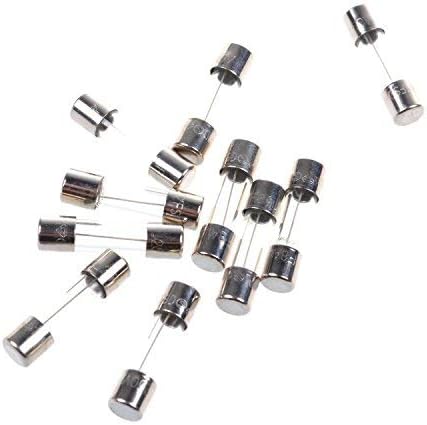 BLUECELL pack of 10 pcs F8AL Fast-Blow Fuse 8A 250V Glass Fuses 5 x 20 mm (8amp) (F8A)