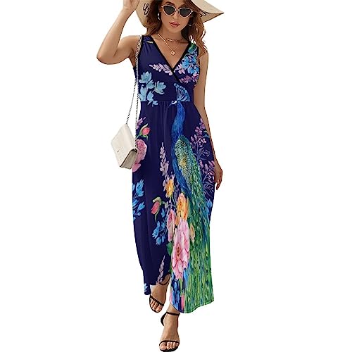 Robe à volants femme motif éléphants pour camoufler les rondeurs avec style