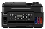 LIEFERUMFANG - PIXMA G7050; 6 Tintenflaschen mit hoher Füllmenge (3 x Schwarz und je 1 x C/M/Y); Stromkabel; Setup CD-ROM; Kurzanleitungen