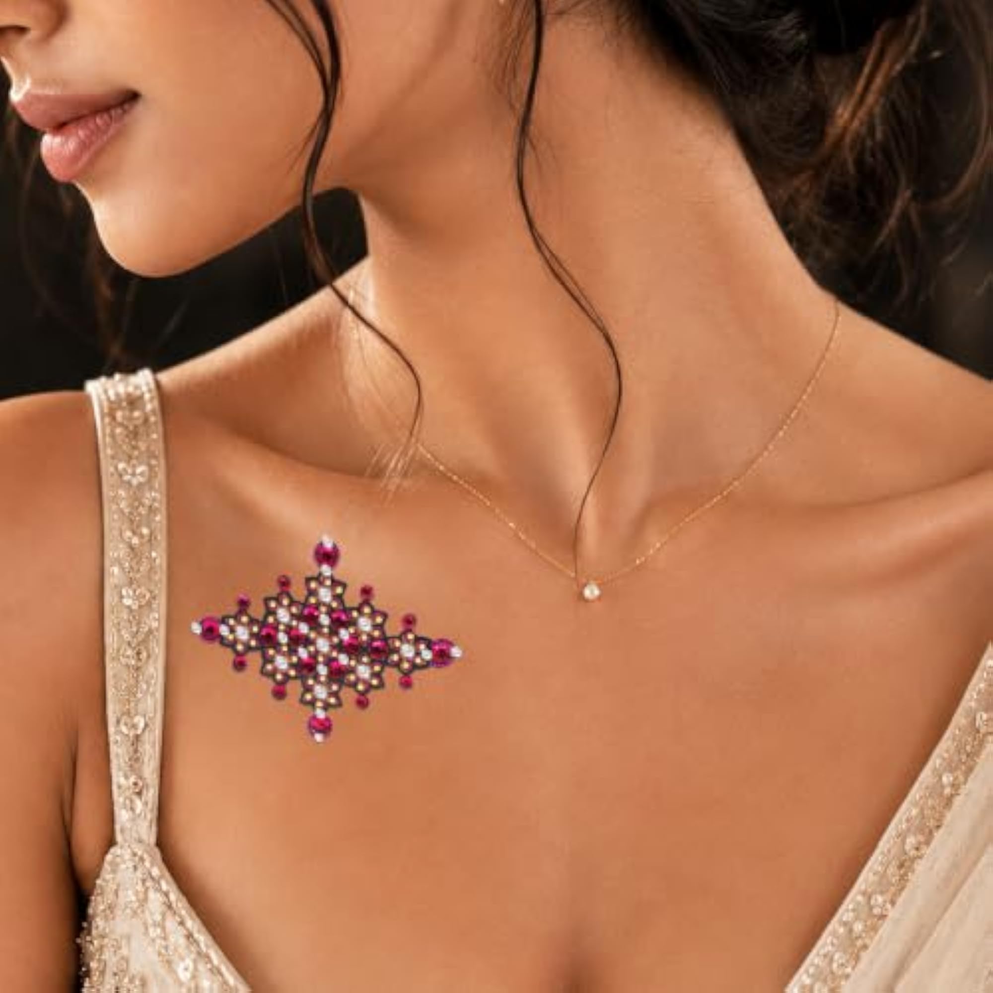 Rhinestone Temporary Body Jewel