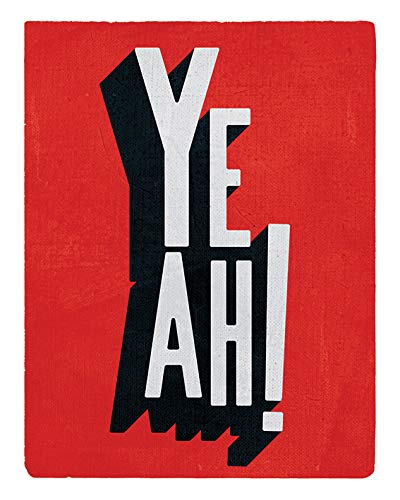 The Art Group Edu Barba (Yeah) -Art Print 40 x 50cm, Paper, Multicoloured, 40 x 50 x 1.3 cm