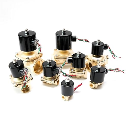 Électrovanne 110V en laiton massif de haute précision normalement fermée - 4
