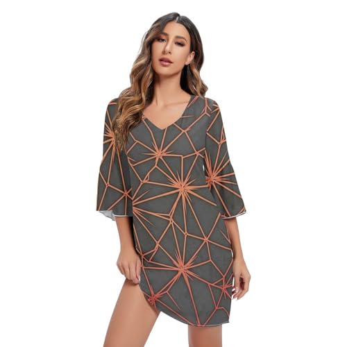 Robe d'été à col en V parfaite pour vos terrasses ensoleillées