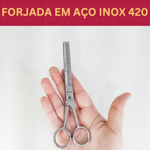 Tesoura Cabelo Inox Desbaste Simples 5.75