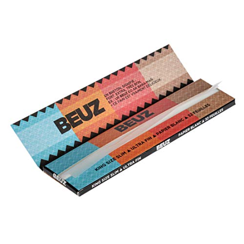 FEUILLES A ROULER BEUZ SLIM X10 - sans nicotine ni tabac