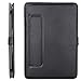 MOSISO Compatible with MacBook Air 13 inch Case A1369 A1466 Older Version 2010-2017 Release, PU Leather Case Portfolio Protective Stand Cover Sleeve, Black