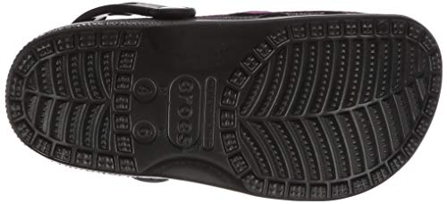 Crocs Unisex Men's And Women's Classic Fanny Pack Clog, Black/Electric Pink, 11 Us #TOP3