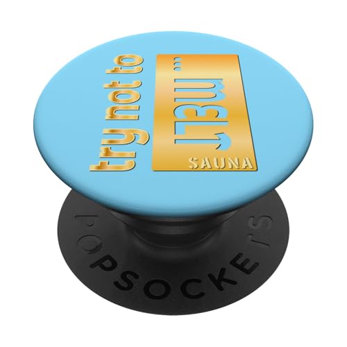 Baños Termales Baño de Vapor Sauna PopSockets PopGrip Adhesivo