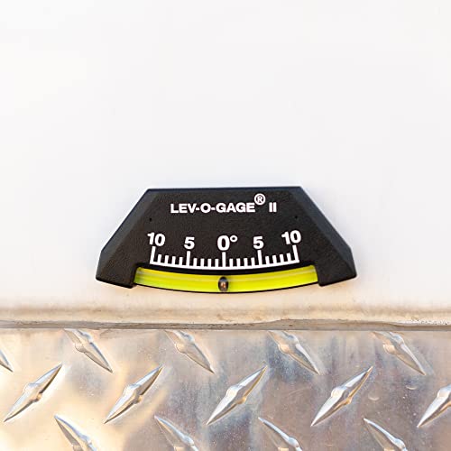 Sun Company 306-R Lev-O-Gage Ii Inclinometer And Tilt Gauge - Pack Of 2 Levels | Leveling Gauges For Rv, Camper, Or Trailer #TOP1