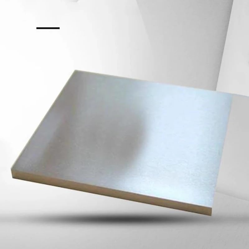 1pc Nickel Platte Dicke 0,01 MM-10MM Breite 100MM Galvanik Nickel Platte Nickel Anode for wissenschaftliche Forschung (Size : 0.8X100X100MM)