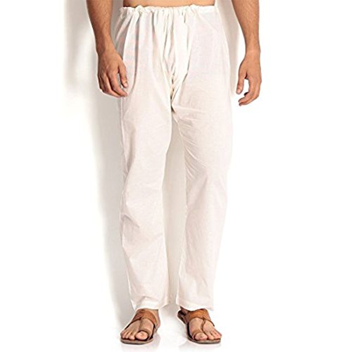 Image of Royal Kurta Men's Cotton Blend Loose Airy Pyjama Bottoms