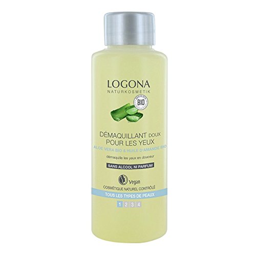 Logona Desmaquillante suave para ojos Aloe Vera Bio/aceite de almendra dulce