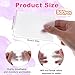 300PCS Disposable Salon Perm Papers, Thin End-Papers for Hair Rollers High Temperature Resistance Hair Wrapping Paper Hair Curling Papers Styling Accessories for Homes Cold and Hot Perms (10 X 6.5cm)