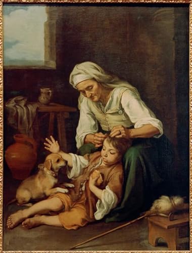 Peinture poster impression de graffiti art mural de 60x90cm Murillo