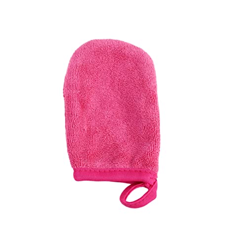 SAFIGLE Thickened Cleaning Gloves Makeup Pad Reusable Makeup Removal Face Cleaning Gloves Powder Puff Set