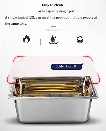 Professionelle kommerzielle Doppeltank-Gasfritteuse, Edelstahl-Restaurant-Küche-Tischplatten-Pommes-Fritteuse, Outdoor-Camping-tragbare Propan-LPG-Fritteuse, Friteuse mit Korb und Deckel – Bild 4