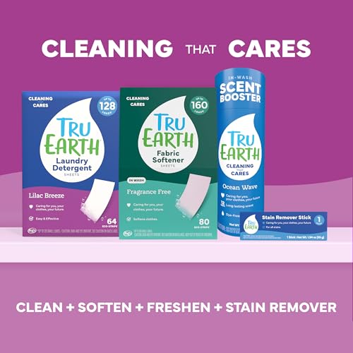 Tru Earth Hypoallergenic Dry Laundry Detergent Sheets - Eco-Strip Laundry Detergent, Travel Laundry Sheets, Laundry Supplies - Image 10
