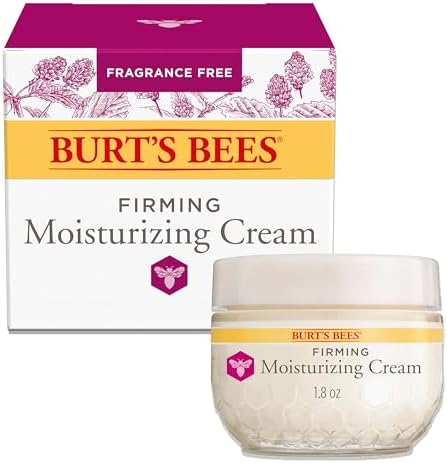 Burt's Bees Renewal Firming Face Cream, Anti-Aging Retinol Alternative, Moisturizing Natural Origin Skin Care, 1.8 Ounce