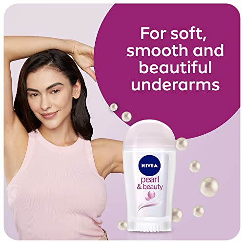 Nivea Pearl & Beauty Anti-Perspirant Stick 48H 40 Ml / 1.3 Oz #TOP1