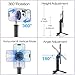 Toaski Phone Holder Stand for Home Office Travel Vacation Essentials,Detachable Tripod & Desk Clamp,Multi-Directional 360° Rotation,Universal Handsfree Phone Mount for iPhone Magsafe & Smartphones