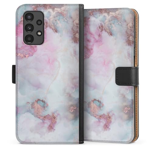 Etui Samsung Galaxy A13 4G DeinDesign anti rayure marbre paillettes folio aimante