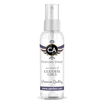 CA Perfume Impression of Goddess Girls For Woman Travel Size Sample Fragrance Eau de Parfum Sprayer 2 Fl Oz/ 60 ml