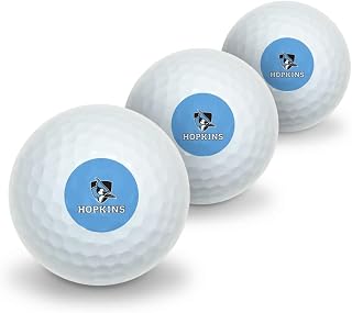 Johns Hopkins University Primary Logo Novelty Golf Balls 3 Pack