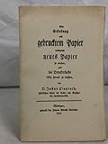 druckerfarben kaufen  Eine Erfindung aus gedrucktem Papier wiederum neues Papier zu machen, und die Druckerfarbe völlig heraus zu waschen.