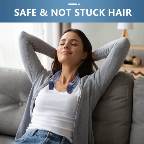 Cindylary Portable Neck Fan, Personal Bladeless Wearable With Portable 360°Cooling Neck Fan，Usb Rechargeable Mini Hanging Neck Fan For Outdoor Sports #TOP4