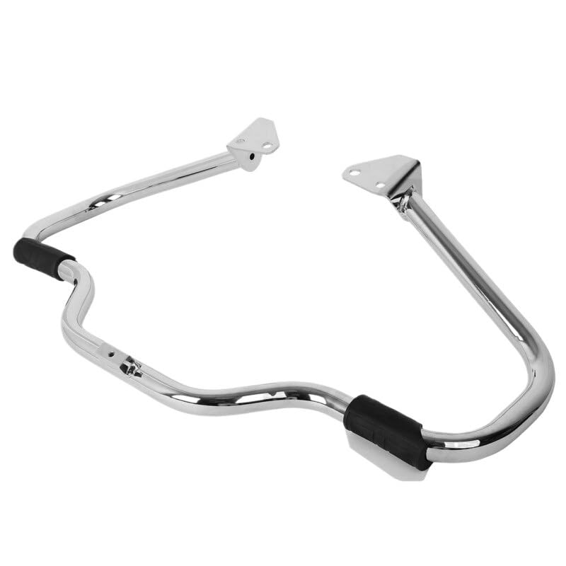 Pare-Carter Moto Dyna Fat Bob 06-17 : Protection Moteur Haute Résistance Noire
