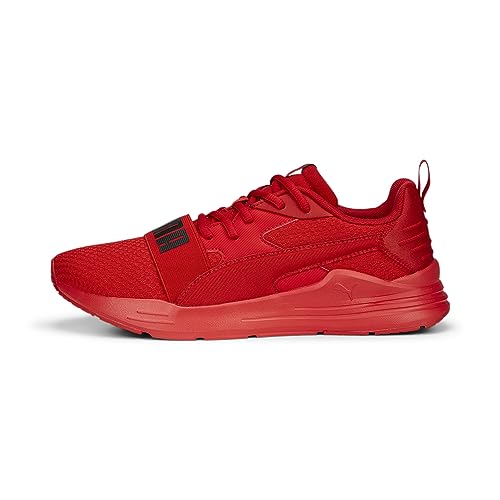 Puma Wired Run Pure, Botas de fútbol Unisex Adulto, Red, 42 EU
