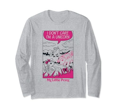 T-shirt My Little Pony licorne vintage à manches longues pour adulte