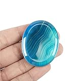 Artistone Crystals Thumb Worry Stone Hand Carved Chakra Healing Crystal Pocket Palm Stones for Anxie