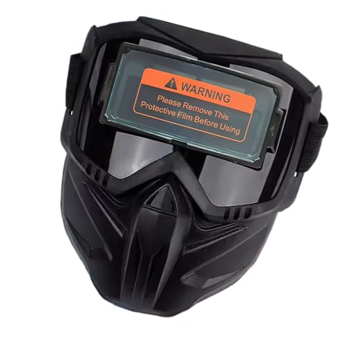 Generisch Großer Schweißhelm – Schweißmaske mit automatischer Verdunkelung | Vollständiger Blendschâ€¦ – Miniatur