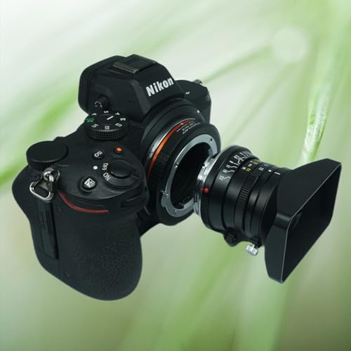 PHOLSY Manueller Objektivadapter: Kompatibel mit Leica M Objektiv und Nikon Z Kameragehäuse