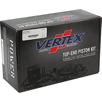 Vertex VTK24212B-2 Top End Piston Kit Compatible With/Replacement For KTM 85 SX, TC 85 2018-2021 STD Compression Ratio, 47 mm Cylinder Diameter, 85 cc Displacement, 46.950mm Piston Diameter