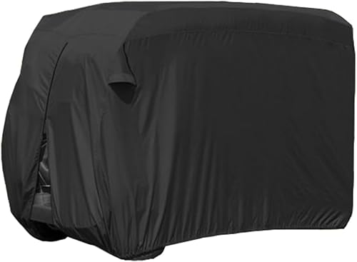 Scott Edward Funda para carrito de golf 400D, impermeable, resistente al viento, resistente al sol, para todo tipo de clima, de poliéster, para