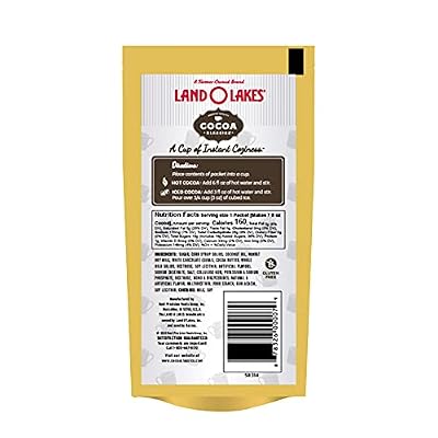 Land O Lakes Cocoa Classics, Arctic White Hot Cocoa Mix, 1.25 Ounce Packets (Pack of 36)