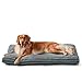 Pawk Hundebet Grosse Hunde, XL Hundekissen Waschbar Flauschig, Hundekorb Weich Atmungsaktiv, rutschfeste Plüsch-Hundematte, 102x69x9cm