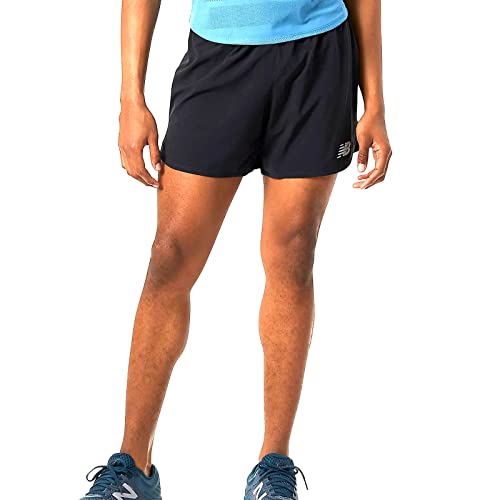 New Balance Short masculino Impact Run 12 cm 52, Preto, GG