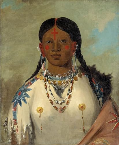 Impression d'art George Catlin de qualité supérieure sur toile