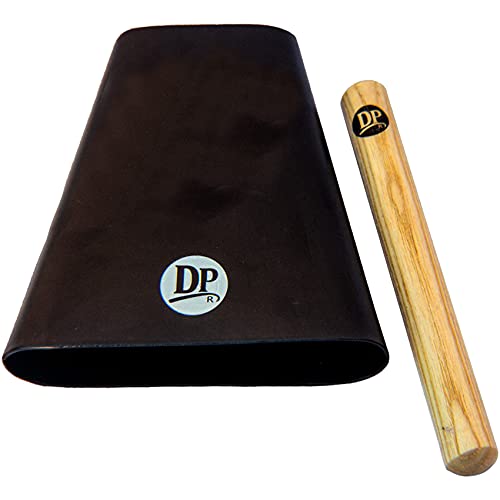 DP Music 7 Inch Metal Cow Bell Noise Maker with Beater - Cowbell for Sporting, Football Games, Events - Percussion Musical Instrument - Thumbnail 2