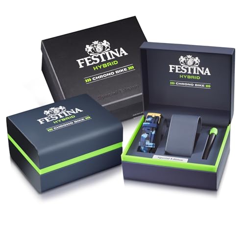Miniatura 13 de Festina Reloj Inteligente Hombre Híbrido Connected De Acero Inoxidable 316l Azul - Analógico - Resistente Al Agua 10 Atm F20547 1 - Control Música, Cuenta Pasos, Notifica Y Rechaza Llamadas