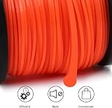 Nylonowa żyłka do podkaszarki, 100 m, żyłka nylonowa, żyłka zapasowa, okrągła żyłka nylonowa, do trawnika, krawędzi trawnika i chwastów (3 mm)