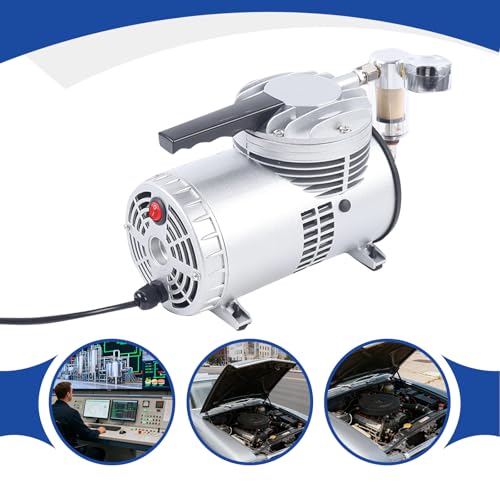 Bomba de vacío rotativa de una etapa, 110 V, 1/4 HP, caudal 17-18 GPM, para aire acondicionado automotriz miniatura 6