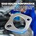 Bawkars 2 PCS Car Exhaust Flange Gasket, 2.25
