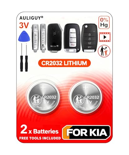 Key Fob Batteries Replacement for Kia (Sportage Sorento Soul Forte Cadenza Carnival Optima K5 Rio Sedona NIRO Seltos Stinger EV6) Key Remote