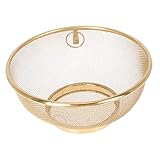 ARTSEWPLY Feinmaschiges Küchensieb Seiher Abtropfsieb für Reis Gemüse Obst Spülmaschinenfest...